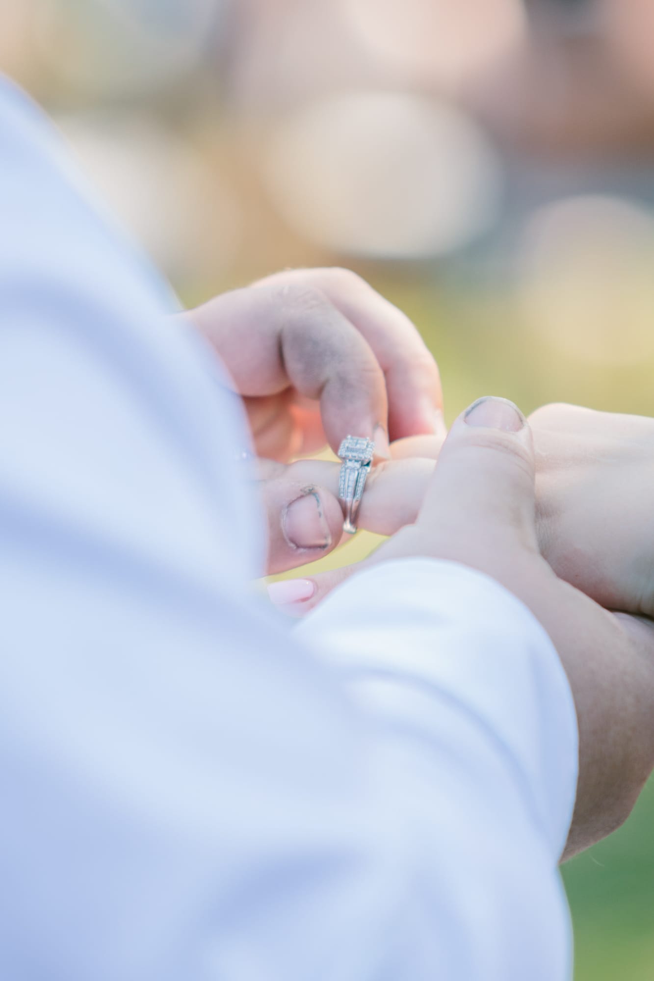 Barbara and Ryan weddings story frame 18: A Salmon Arm wedding near Mount Ida, moving from a private yard to Marine Peace Park and wharf portraits, with the groom's trucking life part of the story..