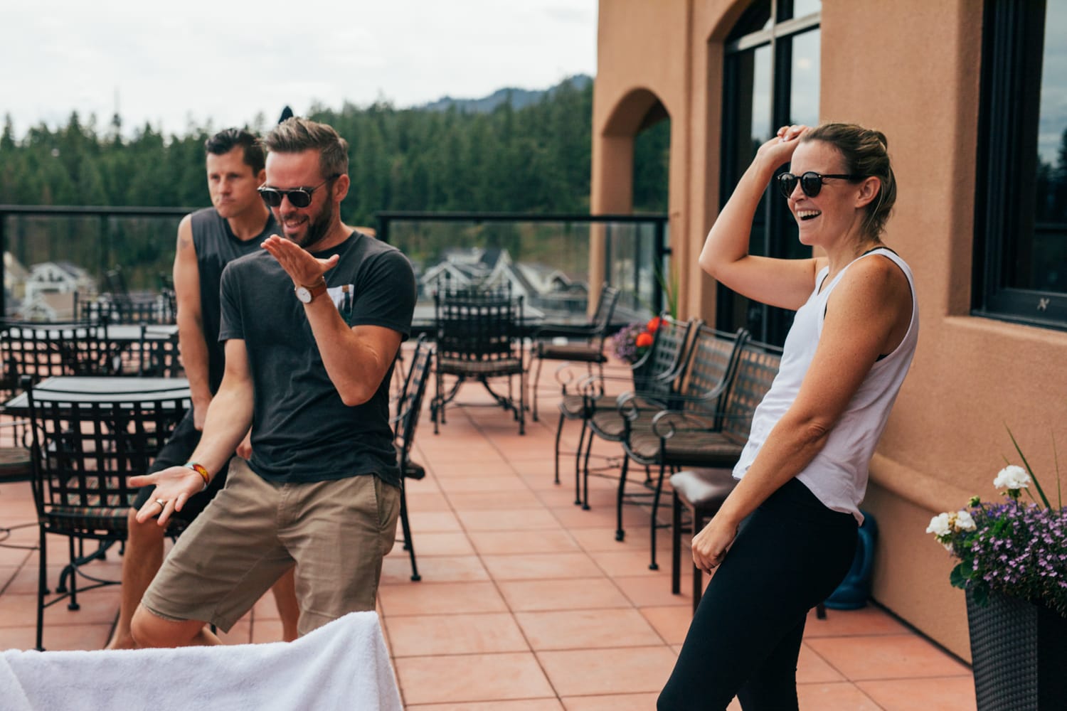 Brooke and Dave weddings story frame 7: A Fintry wedding at LaCasa Lakeside Resort, with a heart-opening ceremony, Okanagan Lake context and a danced-out ceremony exit..