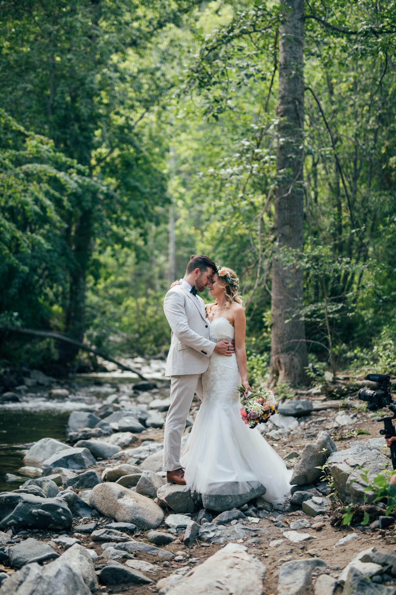 Brooke and Dave weddings story frame 16: A Fintry wedding at LaCasa Lakeside Resort, with a heart-opening ceremony, Okanagan Lake context and a danced-out ceremony exit..