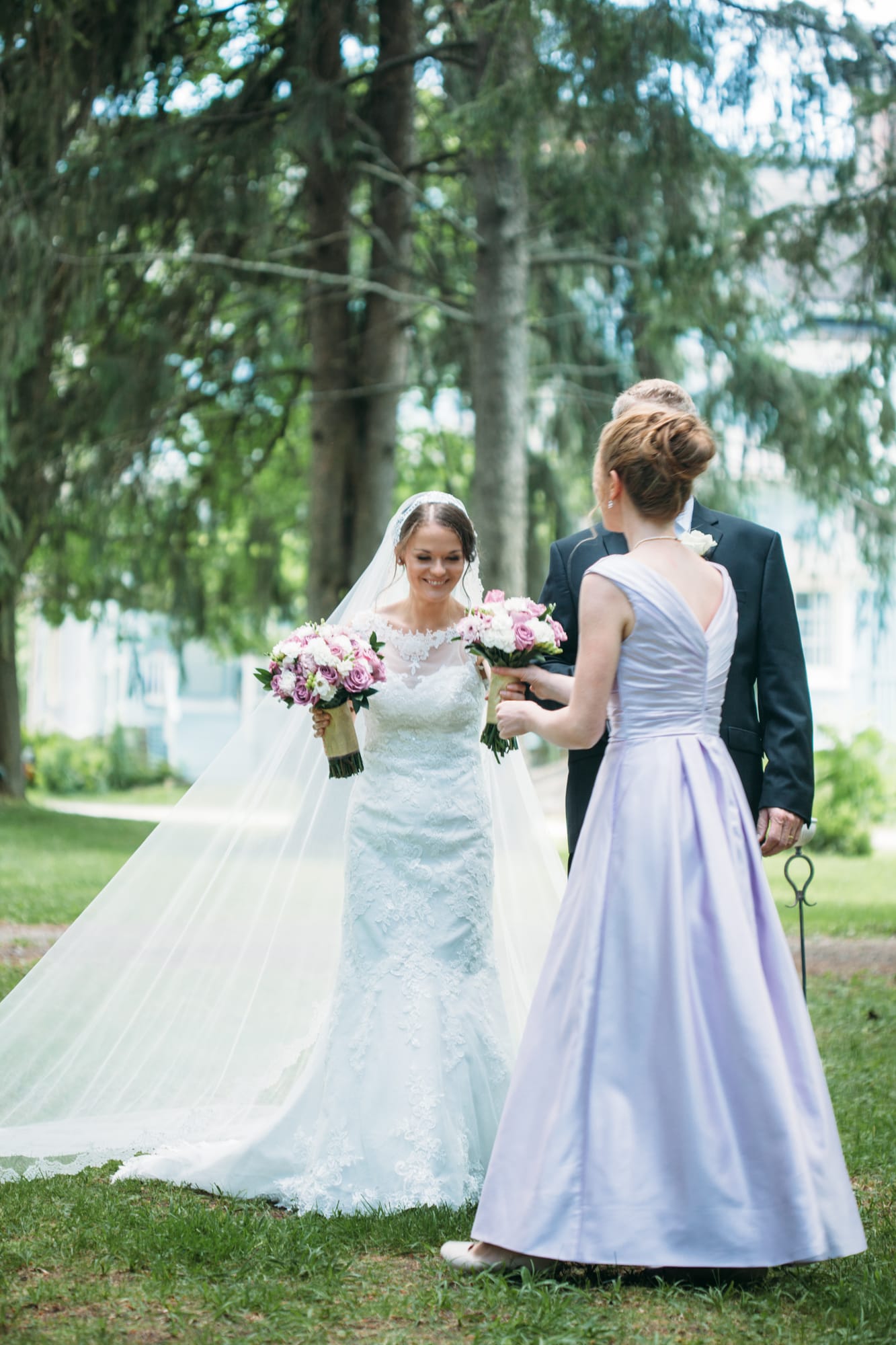 Ciara and Mikie weddings story frame 10: An Ontario wedding near Peterborough, with archive clues pointing to Trent University or Elmhirst Resort and a full reception-to-after-party story..