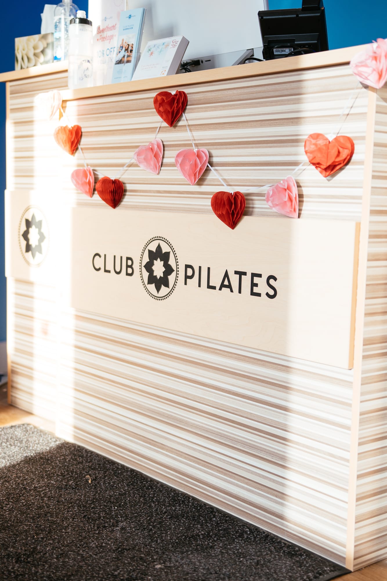 Club Pilates Barrhaven corporate story frame 2: Brand photography for Club Pilates Barrhaven in the Ottawa area, with studio interiors, staff portraits, private training rooms, equipment details and class movement for local marketing..
