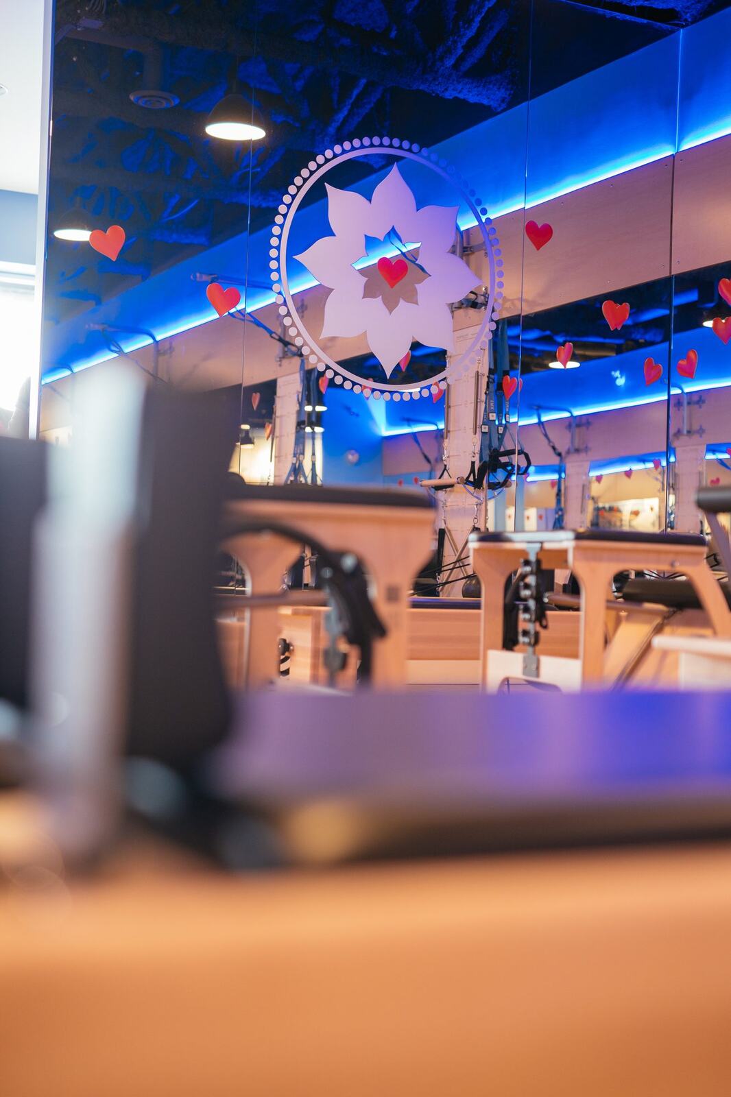 Club Pilates Barrhaven corporate story frame 23: Brand photography for Club Pilates Barrhaven in the Ottawa area, with studio interiors, staff portraits, private training rooms, equipment details and class movement for local marketing..