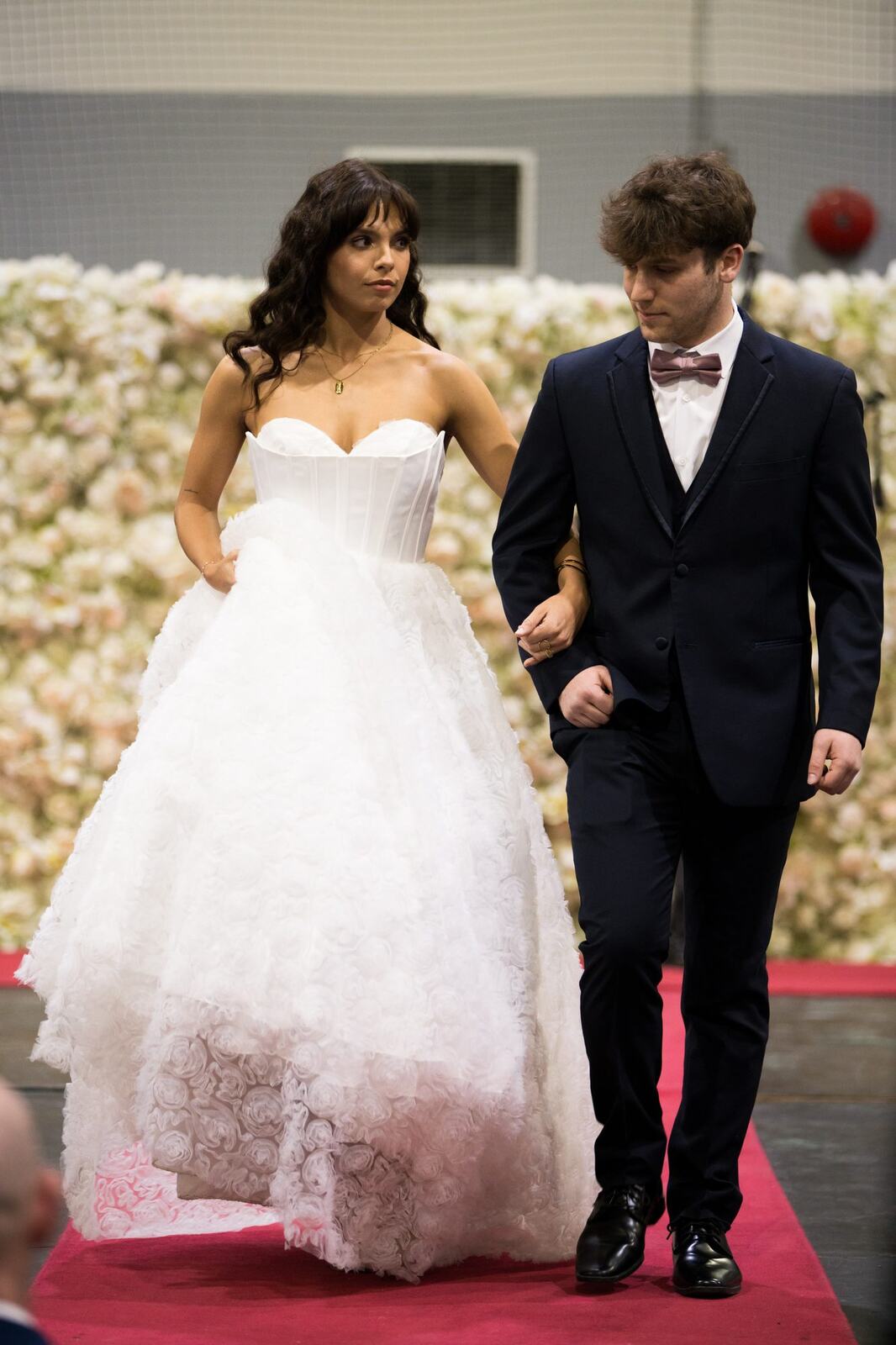 Diva Den at Kelowna Bridal Extravaganza corporate story frame 1: Runway and bridal beauty photography for Diva Den Day Spa at Kelowna Bridal Extravaganza, with women-focused looks from Sunny, Montana, Elena, Beth and Sky for Okanagan wedding and beauty brands..
