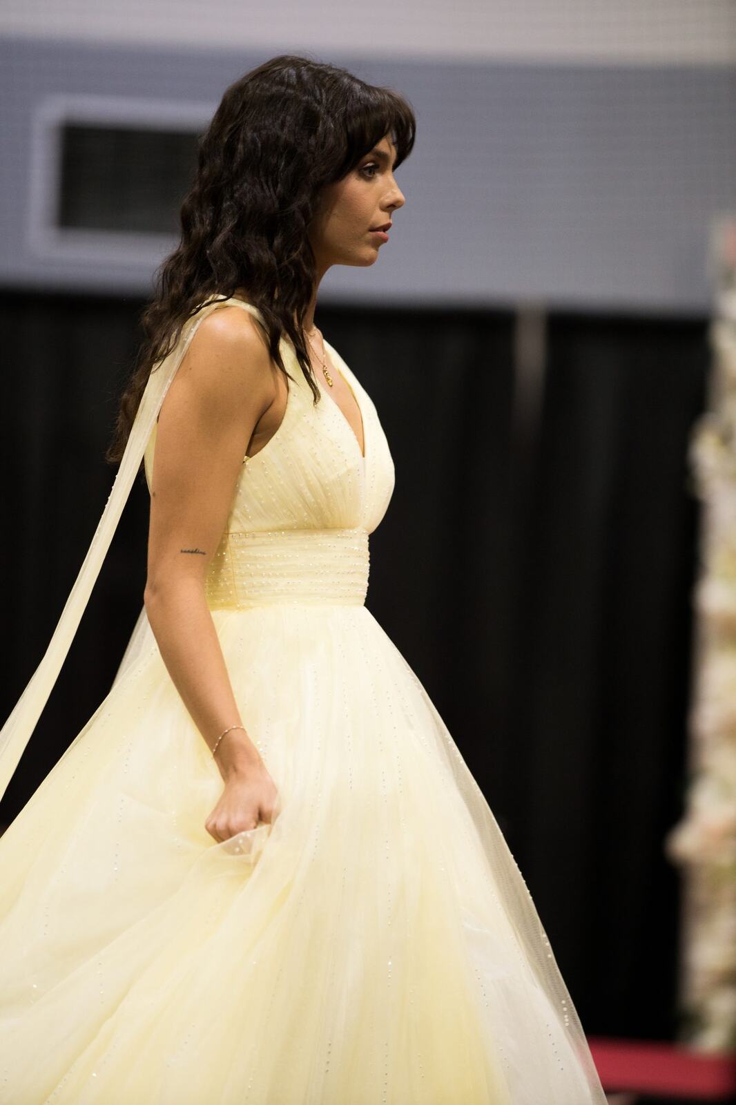 Diva Den at Kelowna Bridal Extravaganza corporate story frame 26: Runway and bridal beauty photography for Diva Den Day Spa at Kelowna Bridal Extravaganza, with women-focused looks from Sunny, Montana, Elena, Beth and Sky for Okanagan wedding and beauty brands..