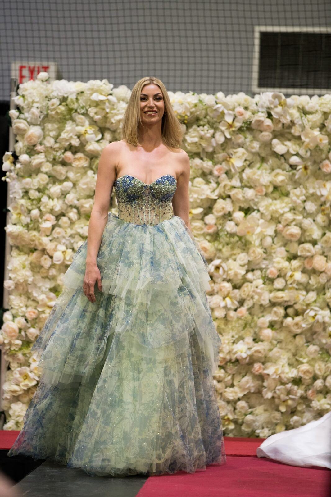 Diva Den at Kelowna Bridal Extravaganza corporate story frame 35: Runway and bridal beauty photography for Diva Den Day Spa at Kelowna Bridal Extravaganza, with women-focused looks from Sunny, Montana, Elena, Beth and Sky for Okanagan wedding and beauty brands..
