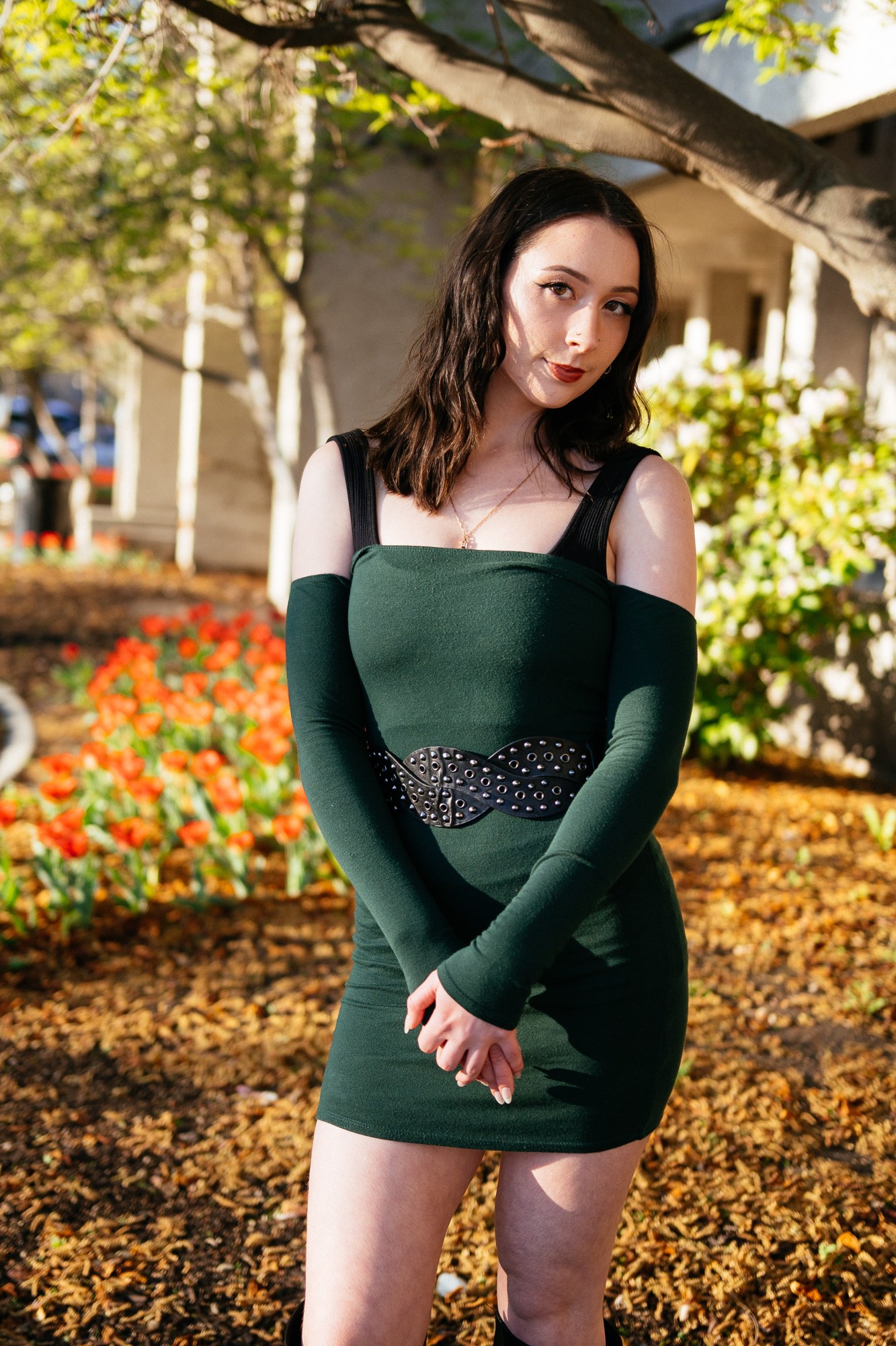 Abby — Green Dress.