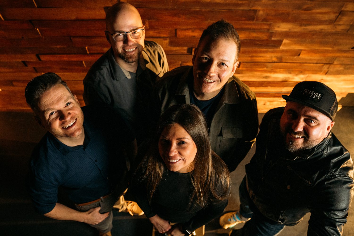 Gneiss Band Portraits corporate story frame 27: Band portraits and music-adjacent campaign imagery with several setups and a darker editorial mood..