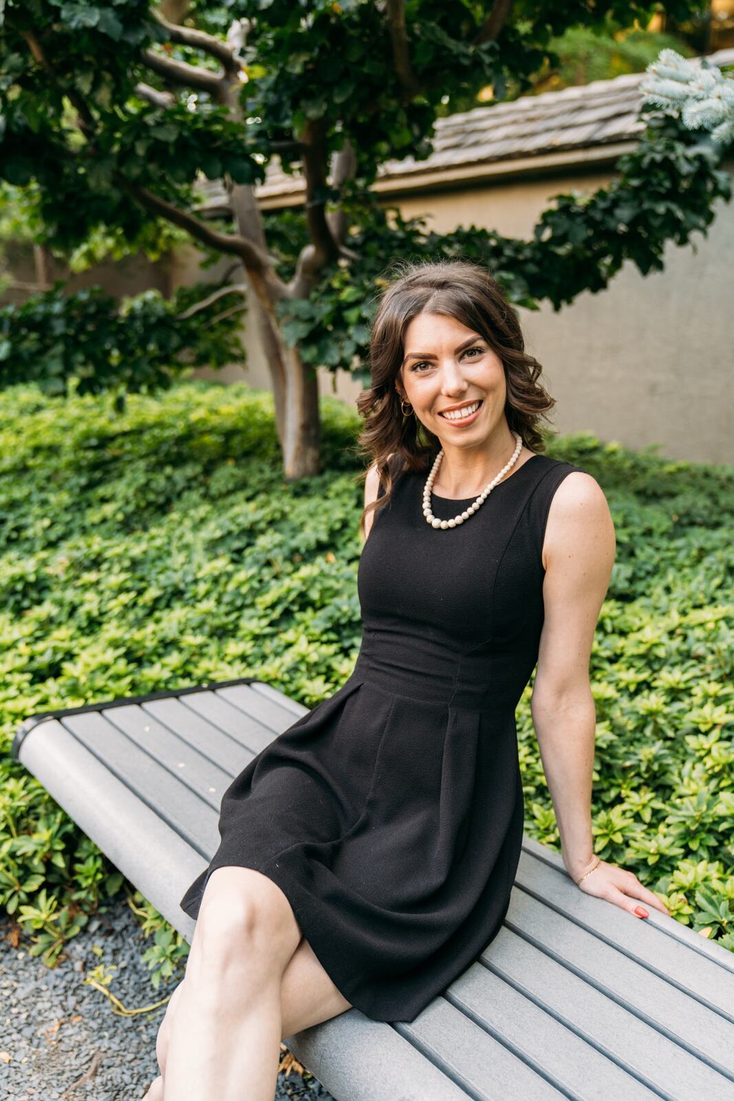 Warm wellness-brand portrait for Guisachan Esthetics