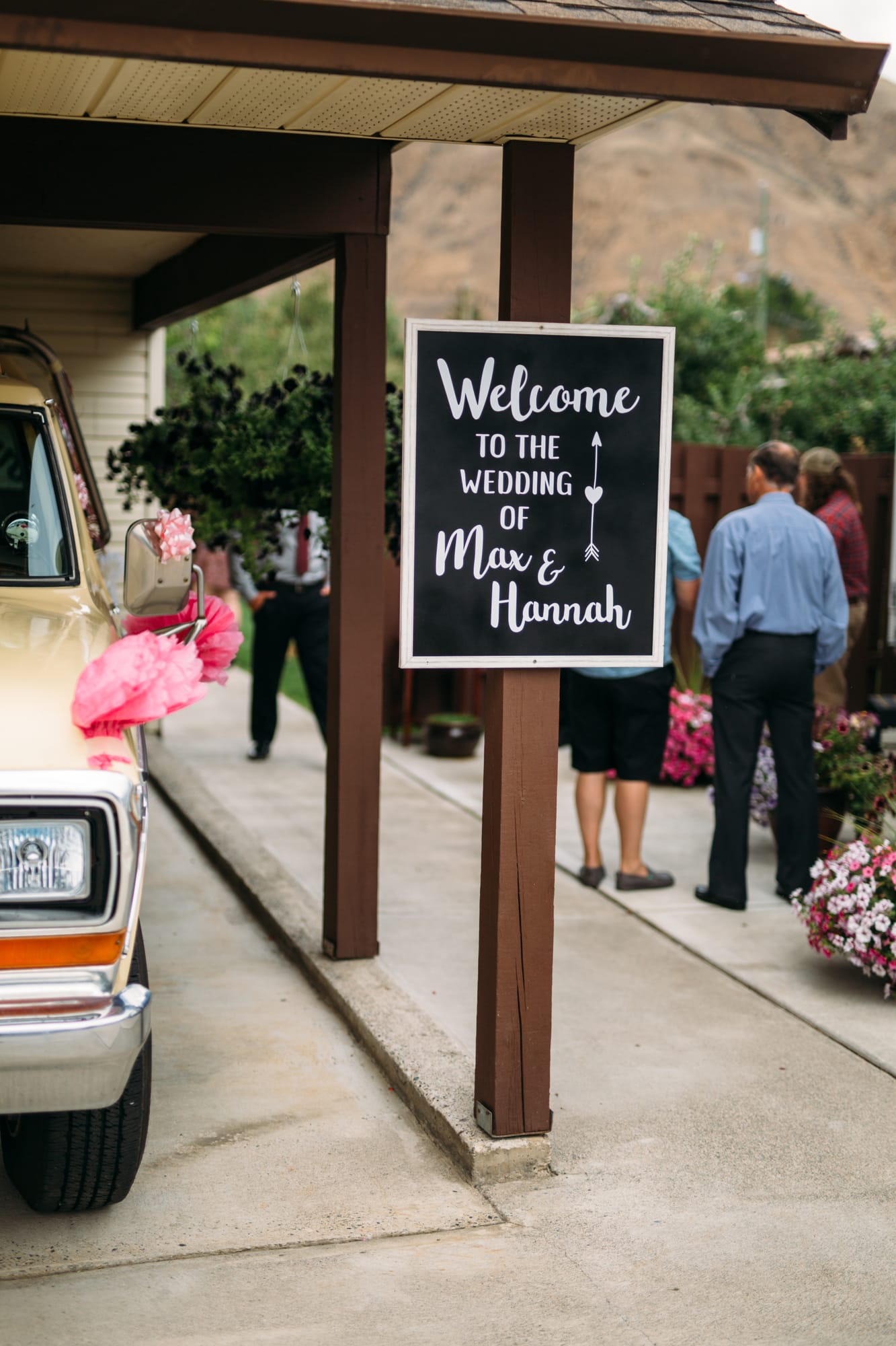 Hannah and Max weddings story frame 1: A sweet private backyard wedding in Kamloops, with family closeness, friend energy, weather and detail moments that make the archive feel alive..