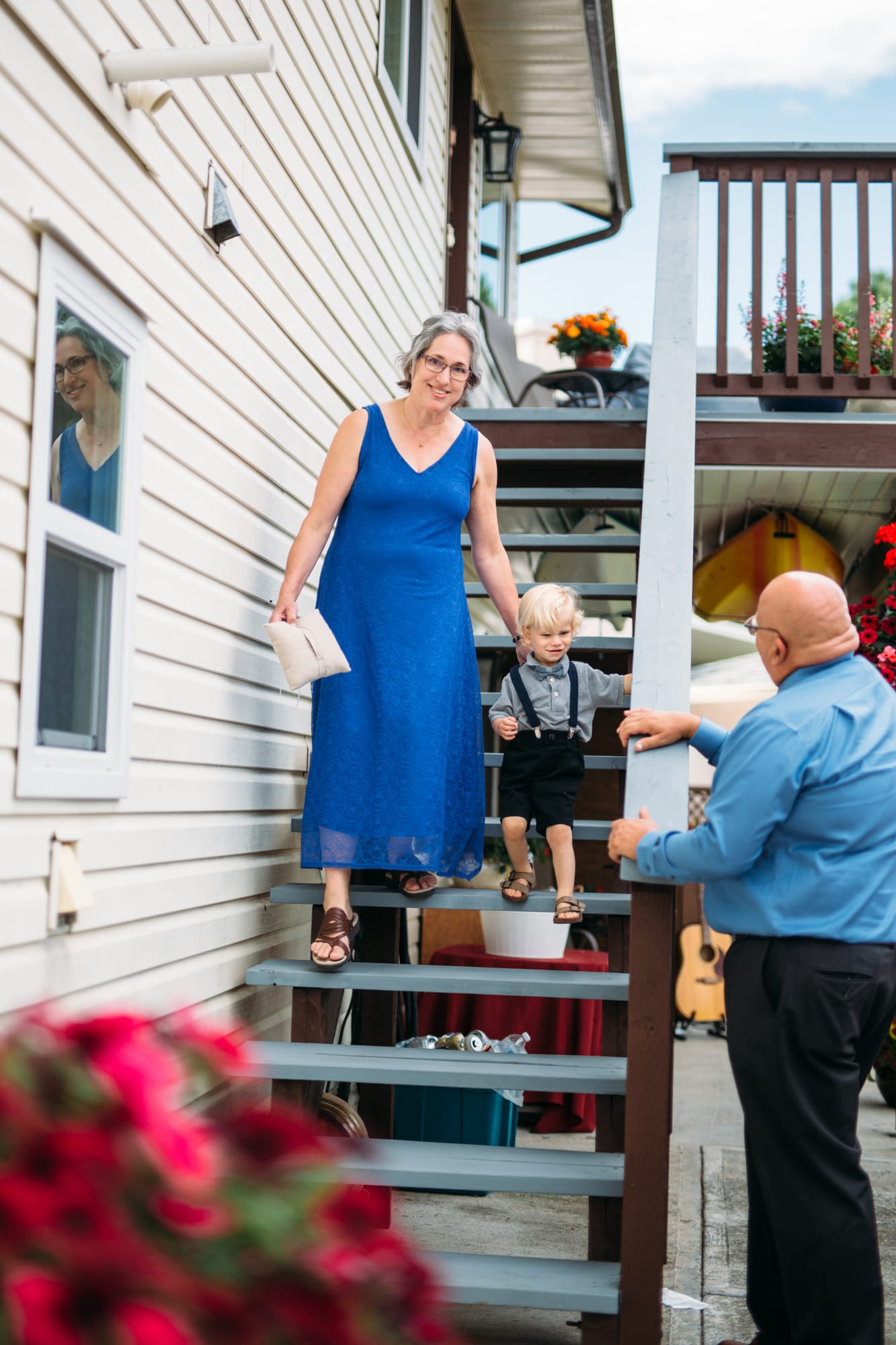Hannah and Max weddings story frame 7: A sweet private backyard wedding in Kamloops, with family closeness, friend energy, weather and detail moments that make the archive feel alive..