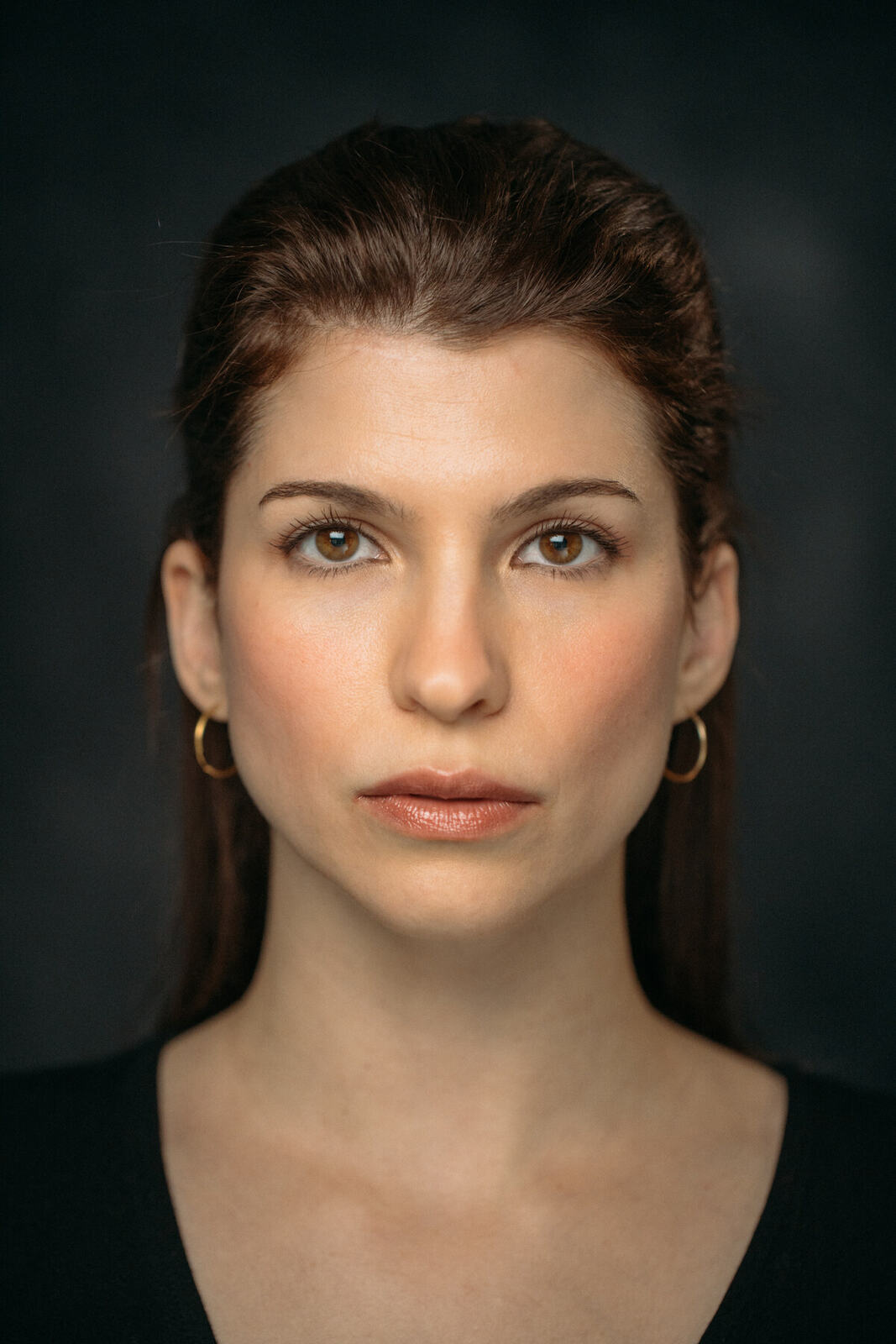 Direct studio-style professional headshot