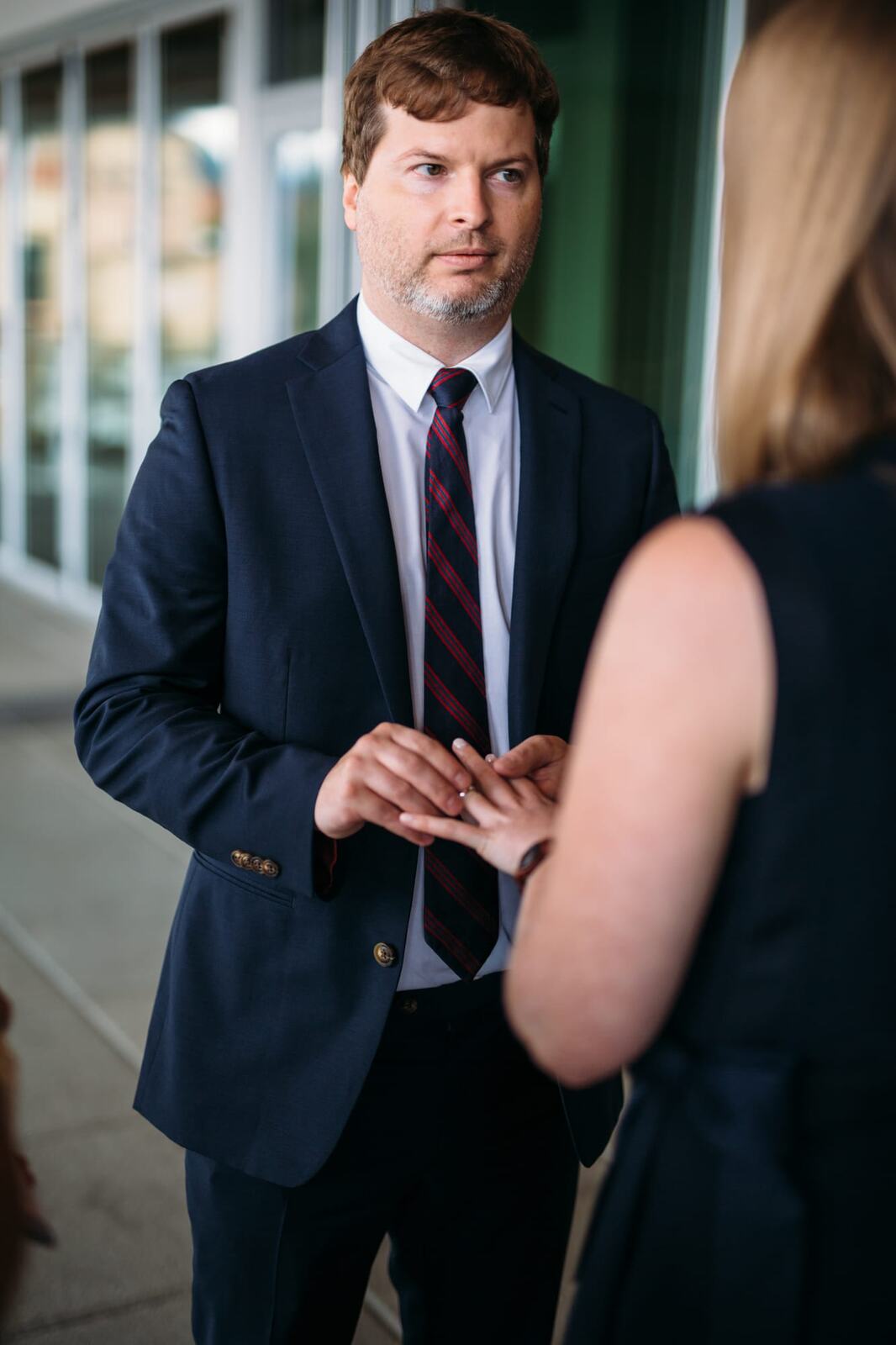 Kristine and Mike weddings story frame 11: A small downtown Kelowna wedding at the Kelowna Yacht Club, with sweet family, detail frames, flattering angles and quiet waterfront polish..