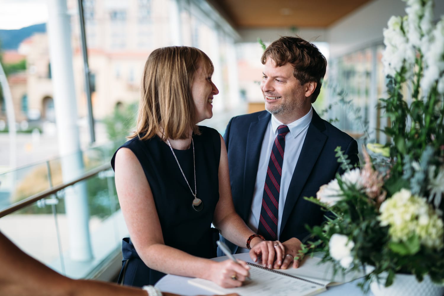 Kristine and Mike weddings story frame 20: A small downtown Kelowna wedding at the Kelowna Yacht Club, with sweet family, detail frames, flattering angles and quiet waterfront polish..