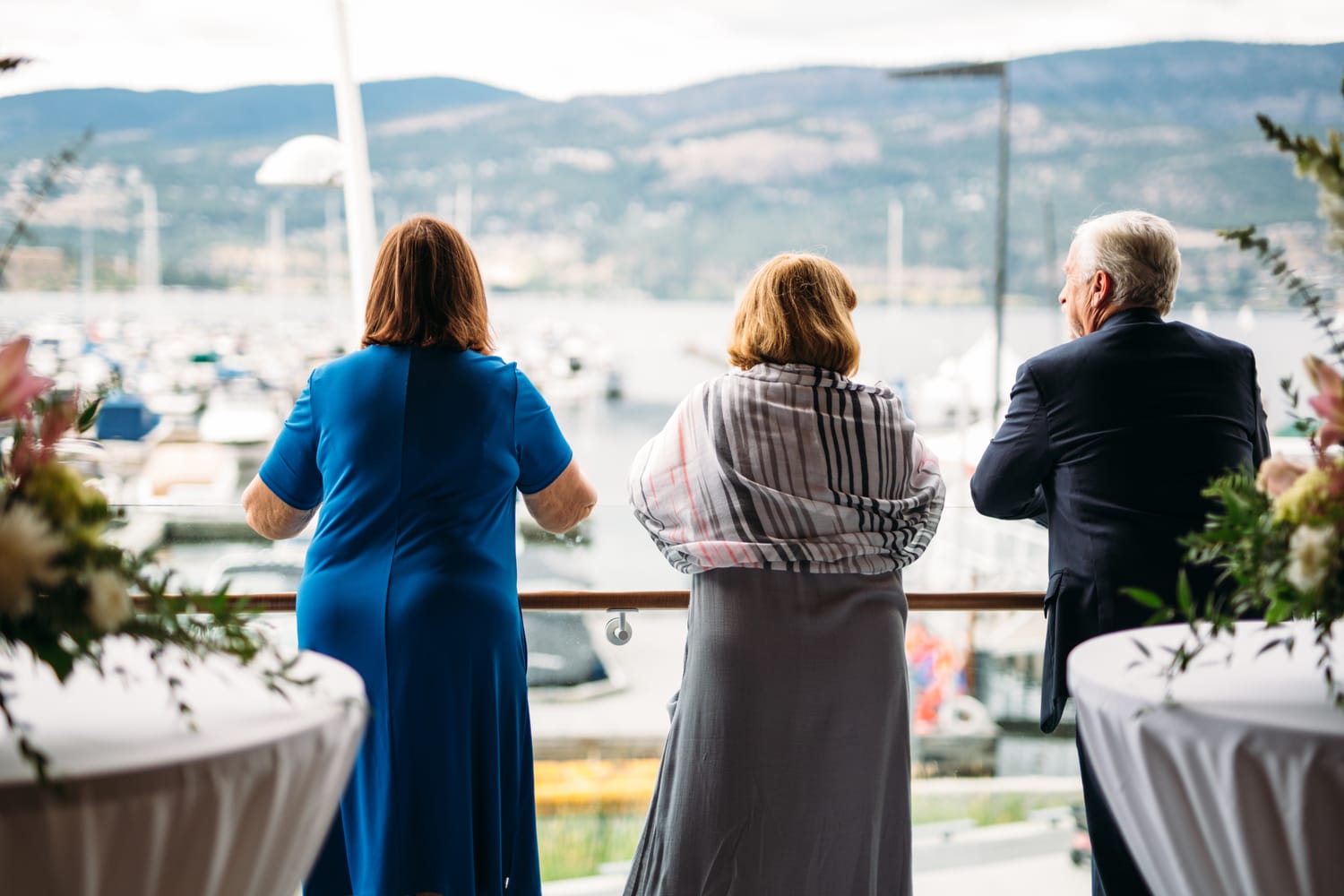 Kristine and Mike weddings story frame 24: A small downtown Kelowna wedding at the Kelowna Yacht Club, with sweet family, detail frames, flattering angles and quiet waterfront polish..
