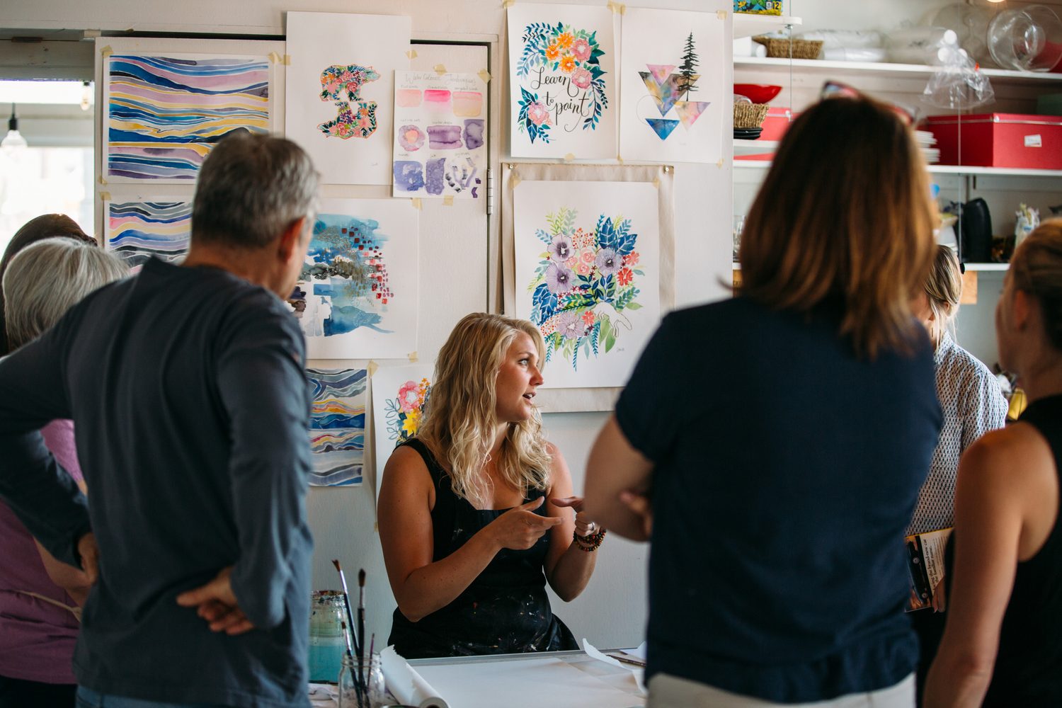 Learn to Paint with Sarah Lewke