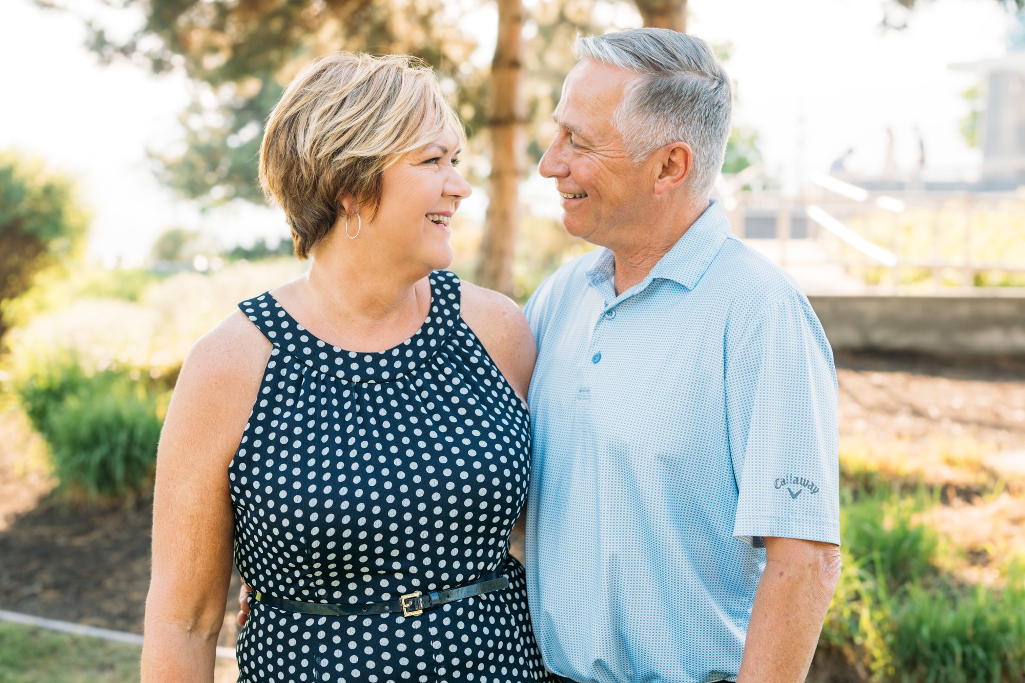 Made in the Shade Okanagan: Natural exchanged smile.