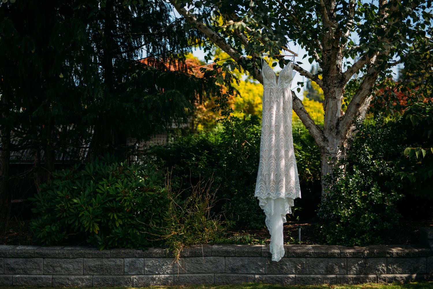 Mara and Casey weddings story frame 14: A Vancouver Island private-home wedding near Qualicum Beach, with Bowser prep, Friday gathering energy, custom vendors, kids, friends and cool Island air..