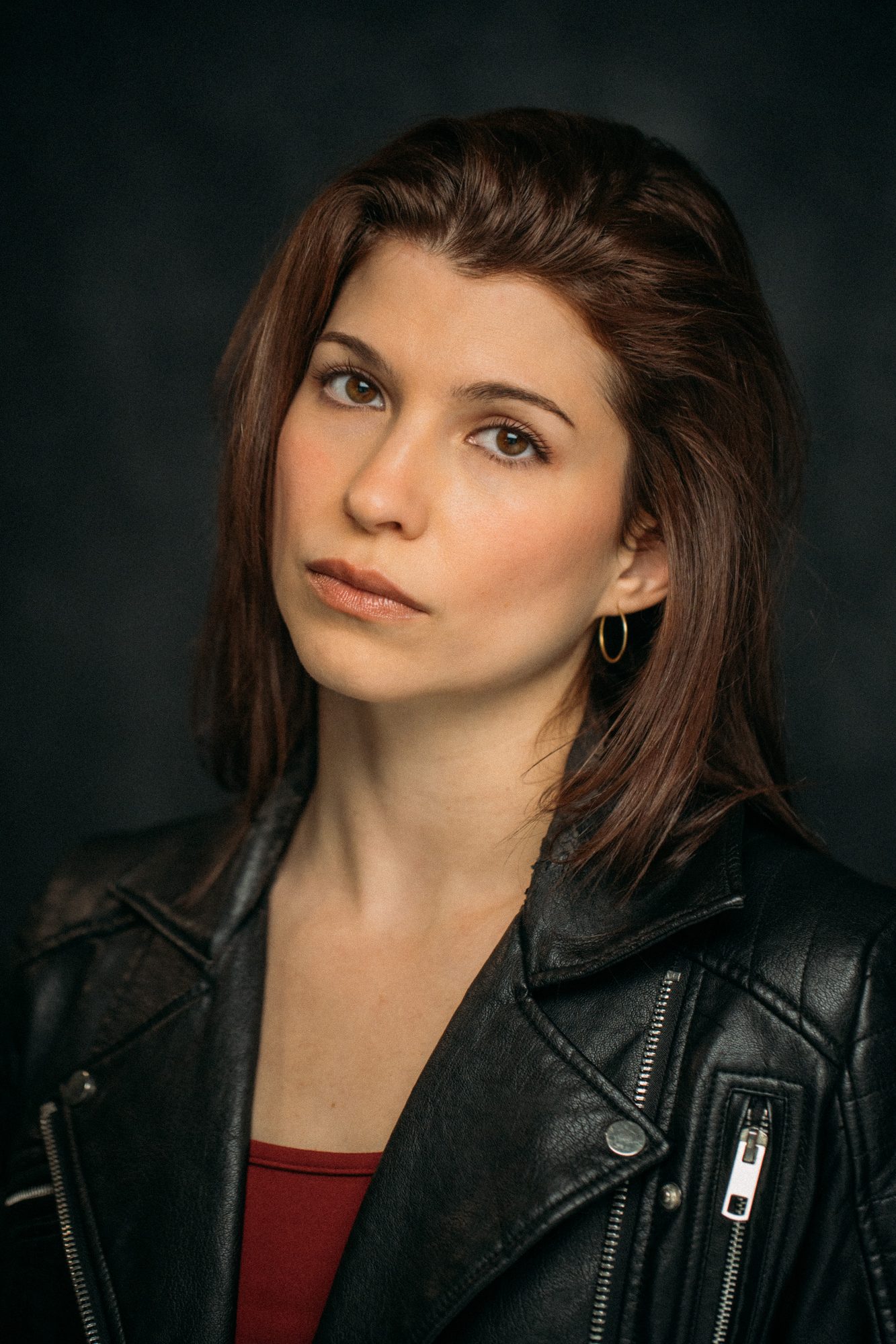 Marie headshot portrait with direct expression