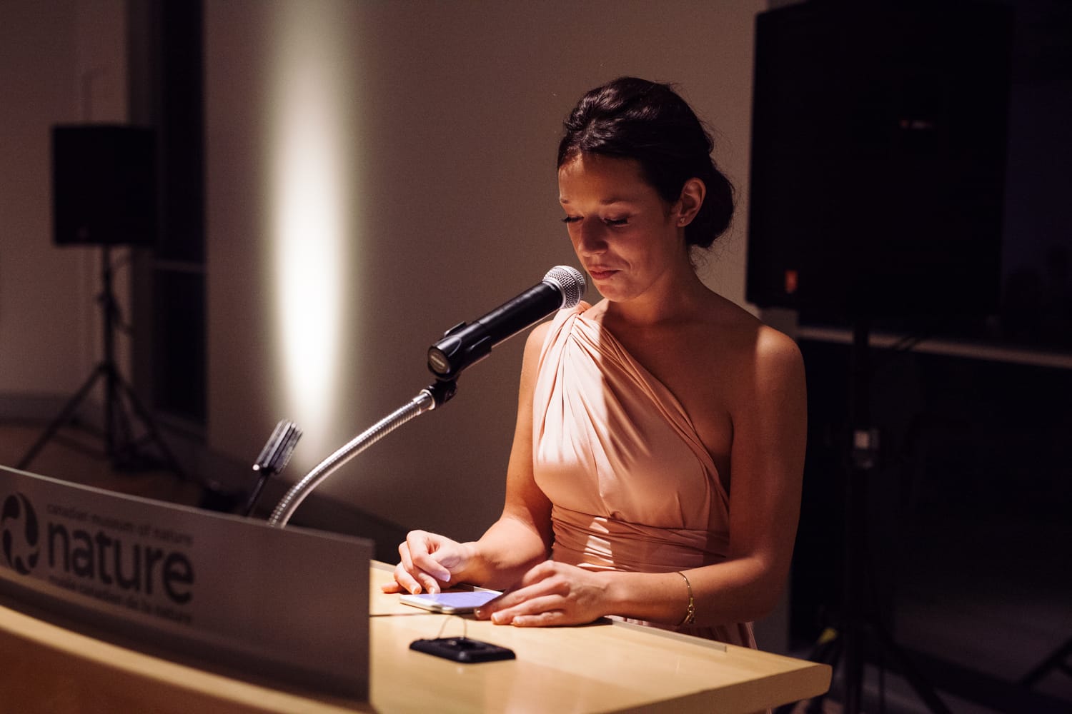 Natalia and Aaron weddings story frame 16: An Ottawa wedding at the Canadian Museum of Nature, with careful family photos, venue views, mutual friends and a story that still reaches back into James' life..