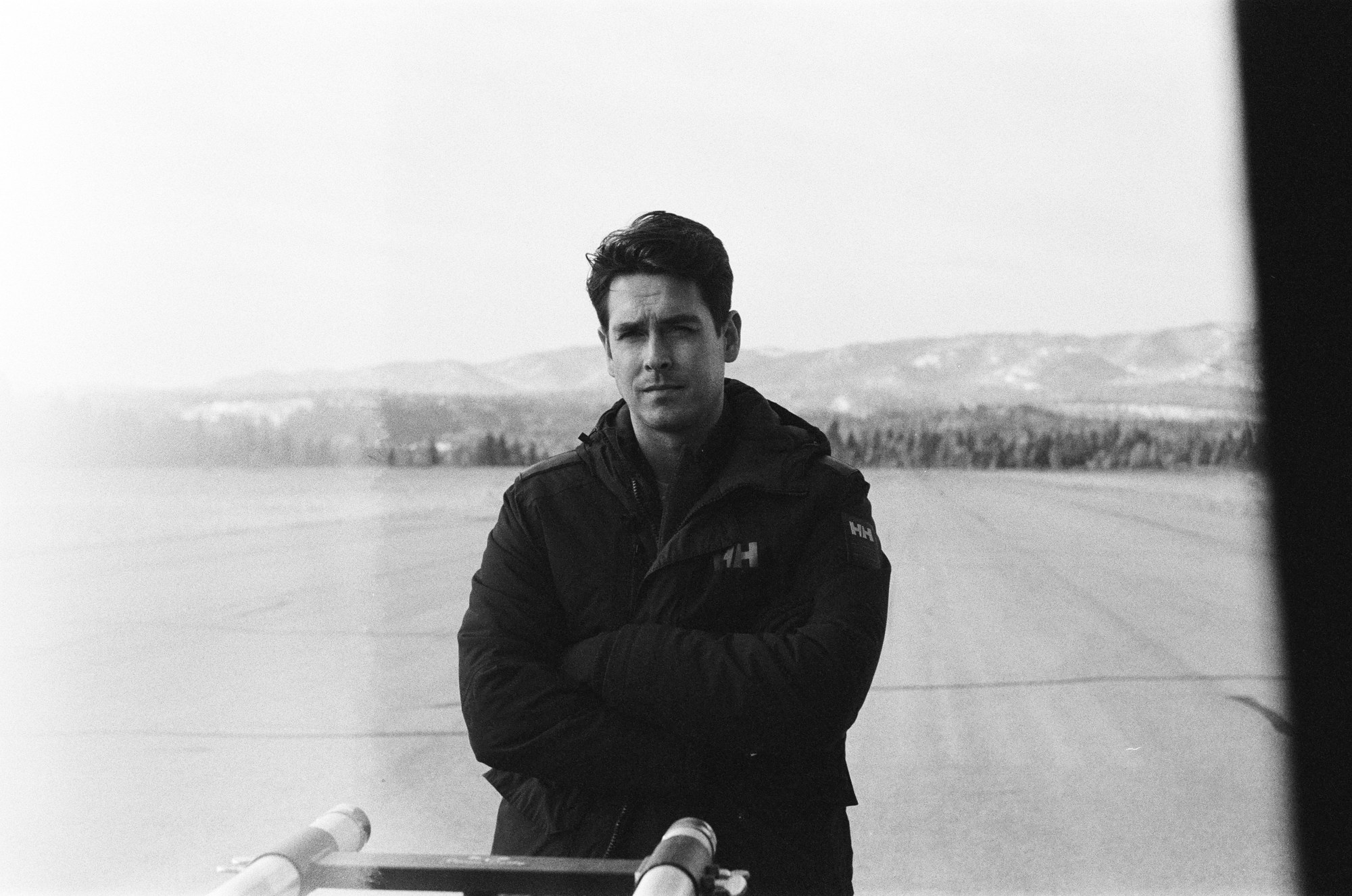 Princeton on Film: A quiet environmental portrait beside the water.