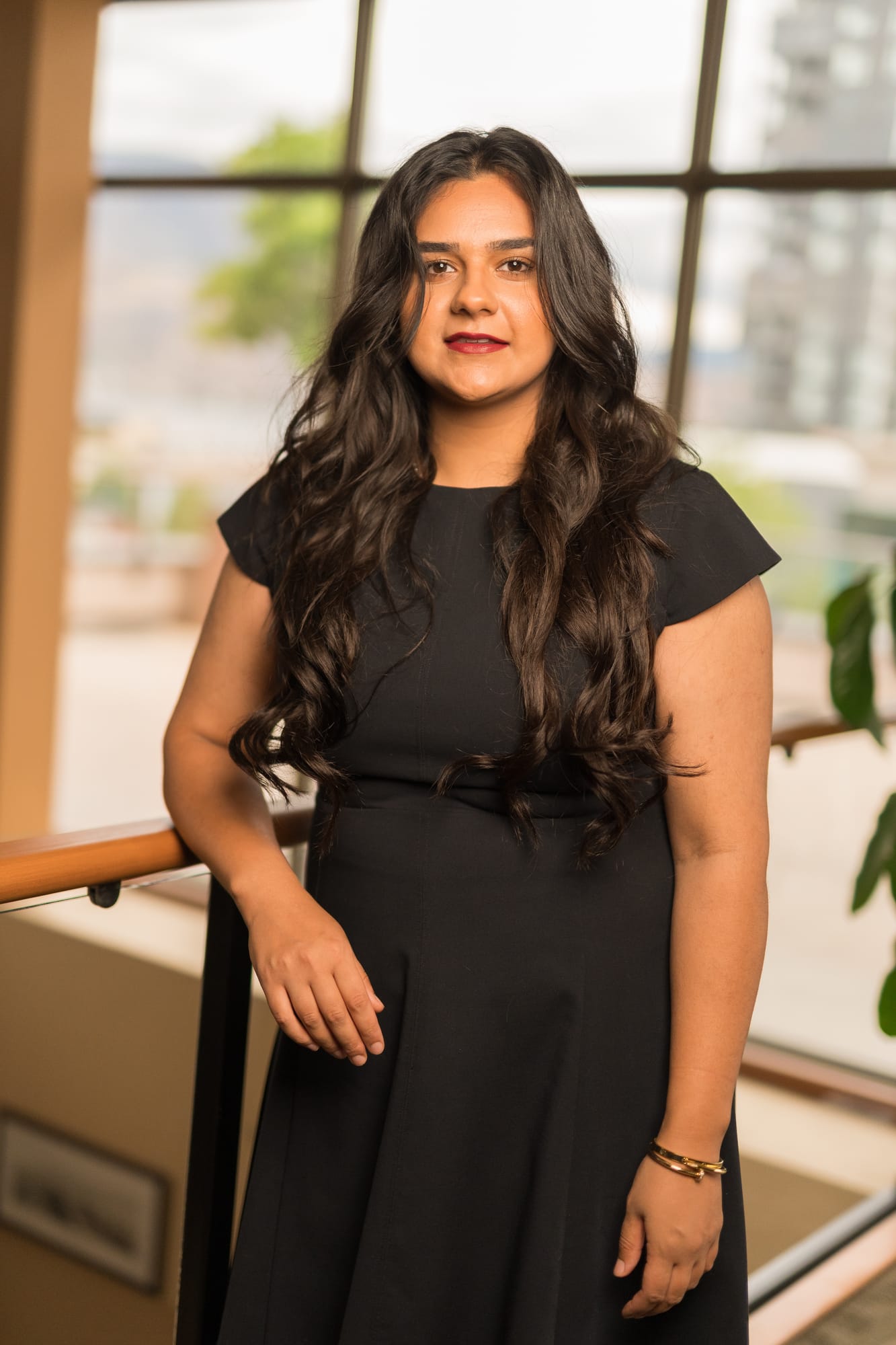 Pushor Mitchell LLP corporate story frame 6: Corporate portraits for Pushor Mitchell LLP in Kelowna, with polished office headshots, approachable legal-team profile images and business photography for a professional law firm..