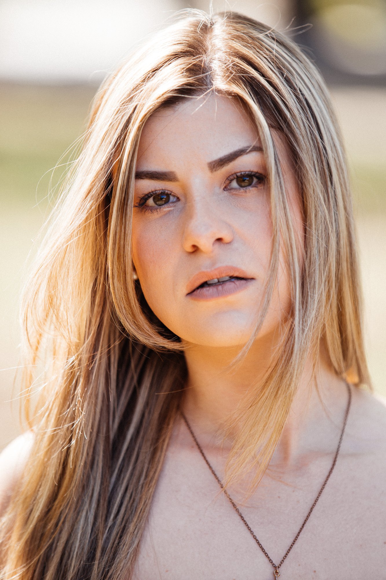 Sophia — close portrait in clear spring light