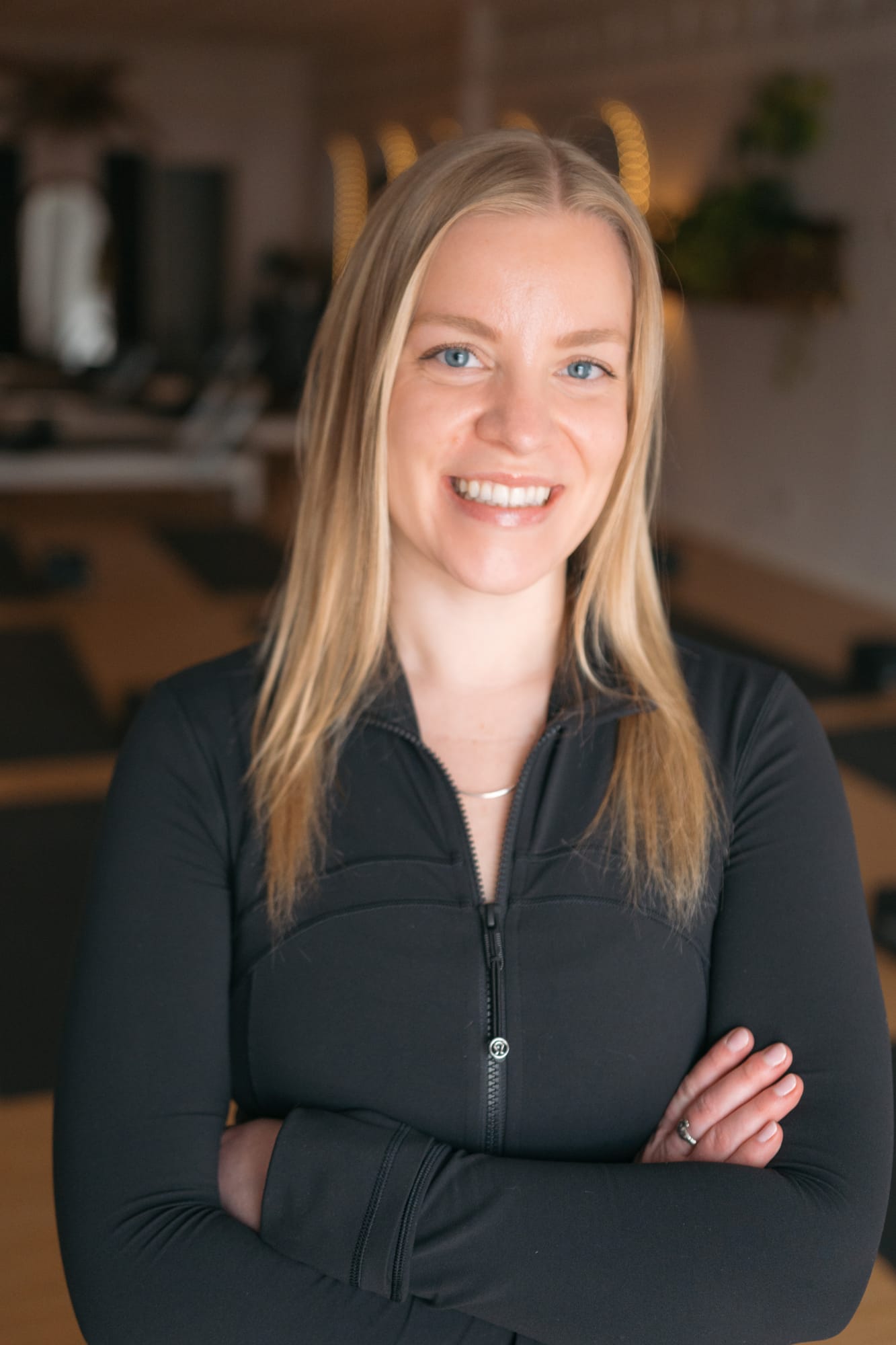 Summer Soul corporate story frame 1: Warm business portraits for Summer Soul in Peterborough, Ontario, with approachable headshots for a Pilates, yoga and community brand..
