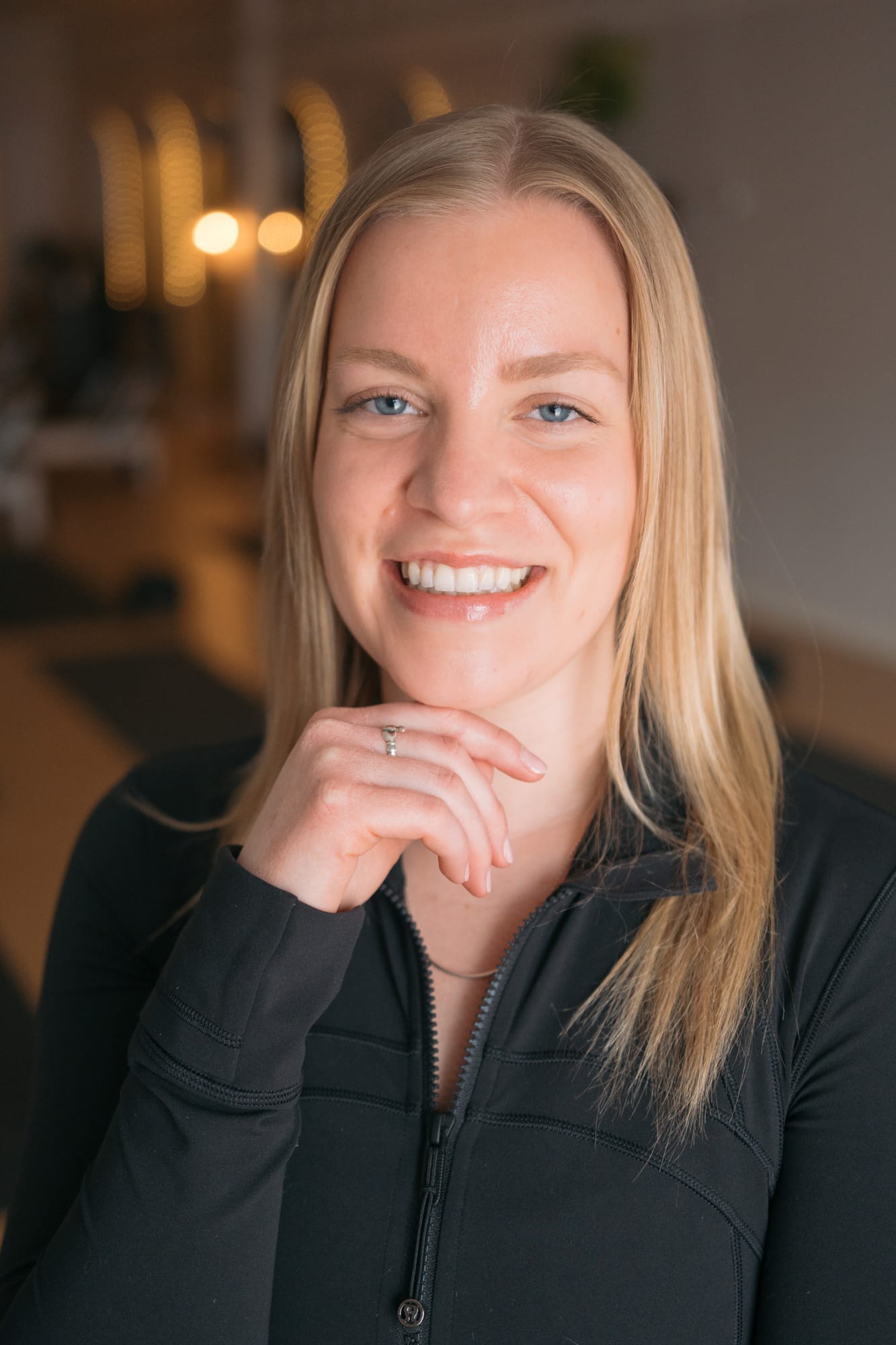 Summer Soul corporate story frame 5: Warm business portraits for Summer Soul in Peterborough, Ontario, with approachable headshots for a Pilates, yoga and community brand..