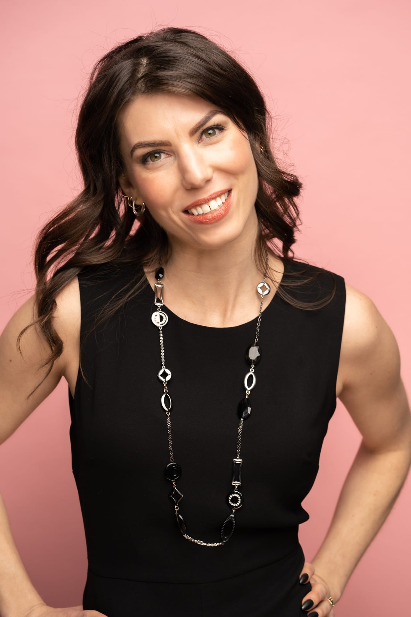 The Barbershoppe / Diva Den Bridal Formals corporate story frame 39: Collaborative bridal-formal brand photography for The Barbershoppe and Diva Den Day Spa at Kelowna Film Studios, with hair, makeup, formal looks, studio portraits and campaign-ready beauty imagery..