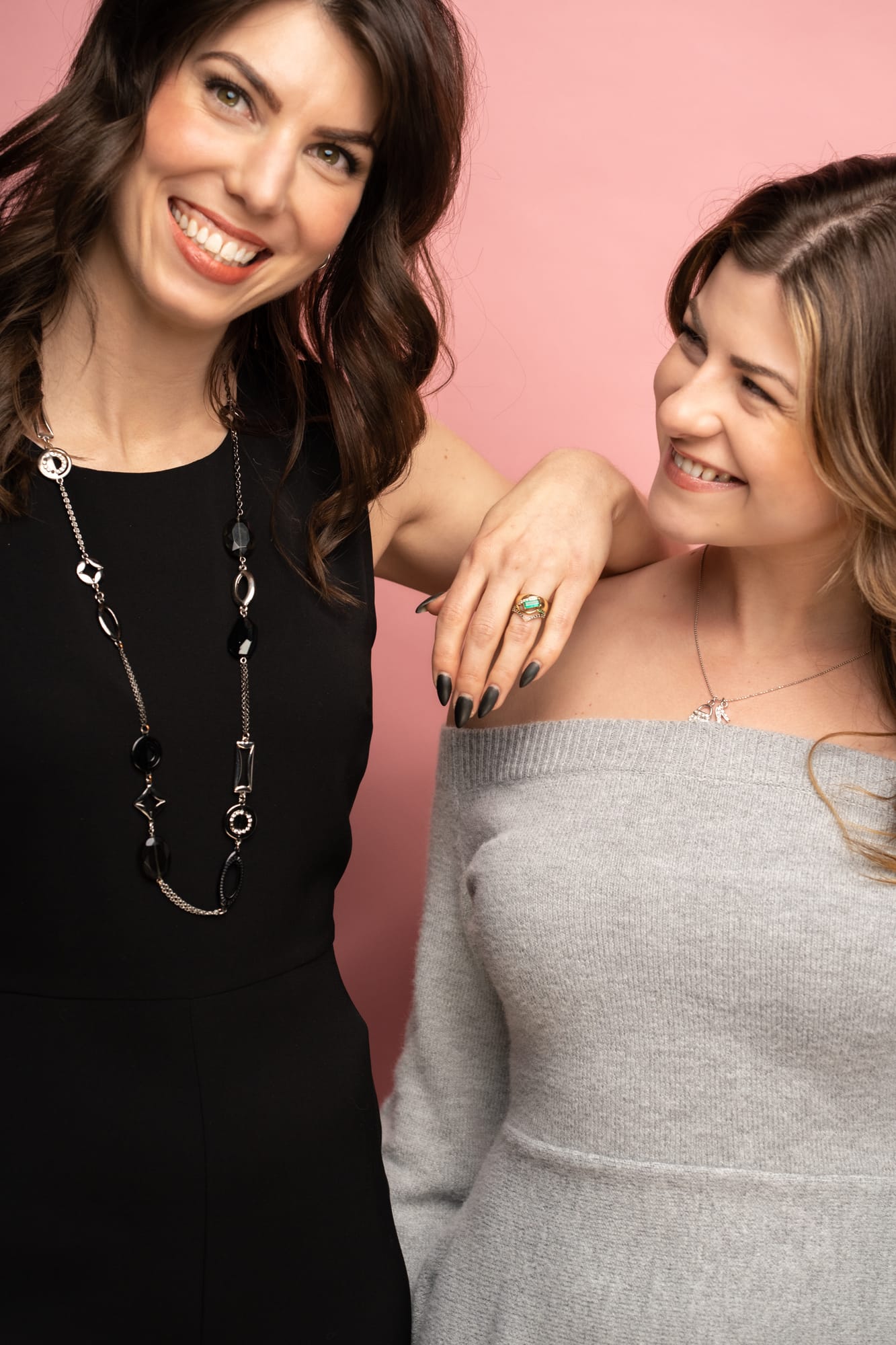 The Barbershoppe / Diva Den Bridal Formals corporate story frame 42: Collaborative bridal-formal brand photography for The Barbershoppe and Diva Den Day Spa at Kelowna Film Studios, with hair, makeup, formal looks, studio portraits and campaign-ready beauty imagery..