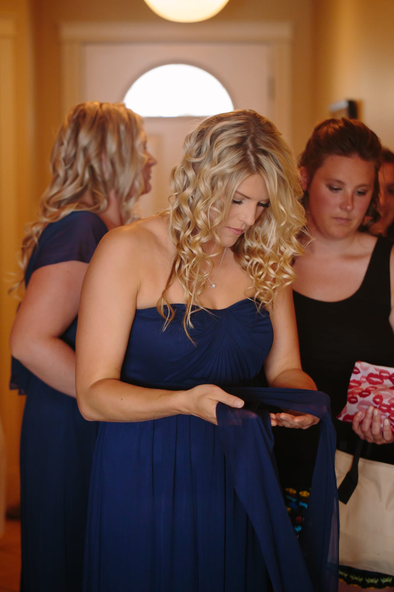 Tia and Matt weddings story frame 5: A Mabel Lake Airpark wedding in the North Okanagan, with grass-runway scenery, mountain openness and a warm end-of-night invitation..
