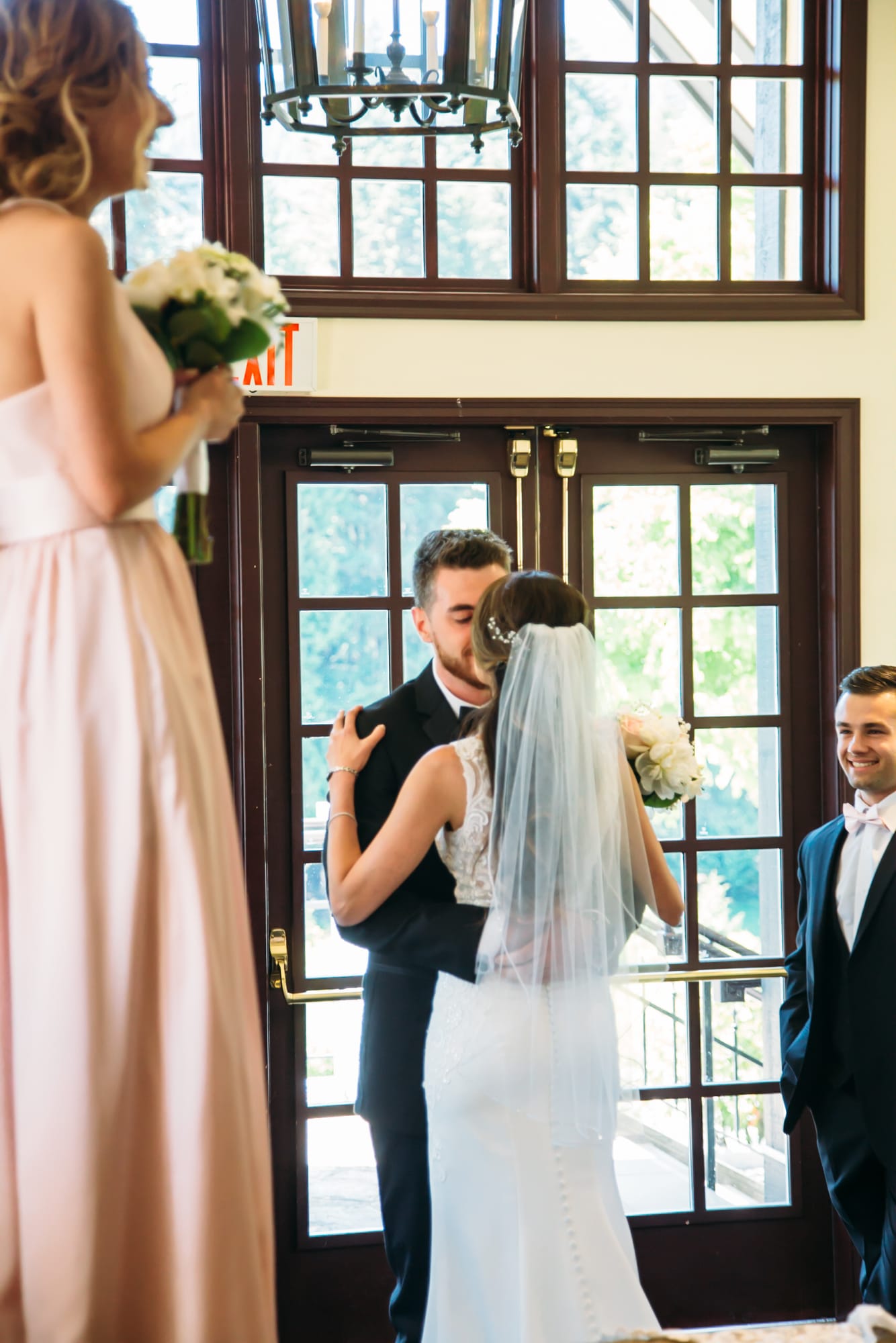 Vesta and Chris weddings story frame 7: A West Vancouver wedding at Capilano Golf and Country Club, with Iranian and Scottish family details, formal club atmosphere, dresses and kilts..
