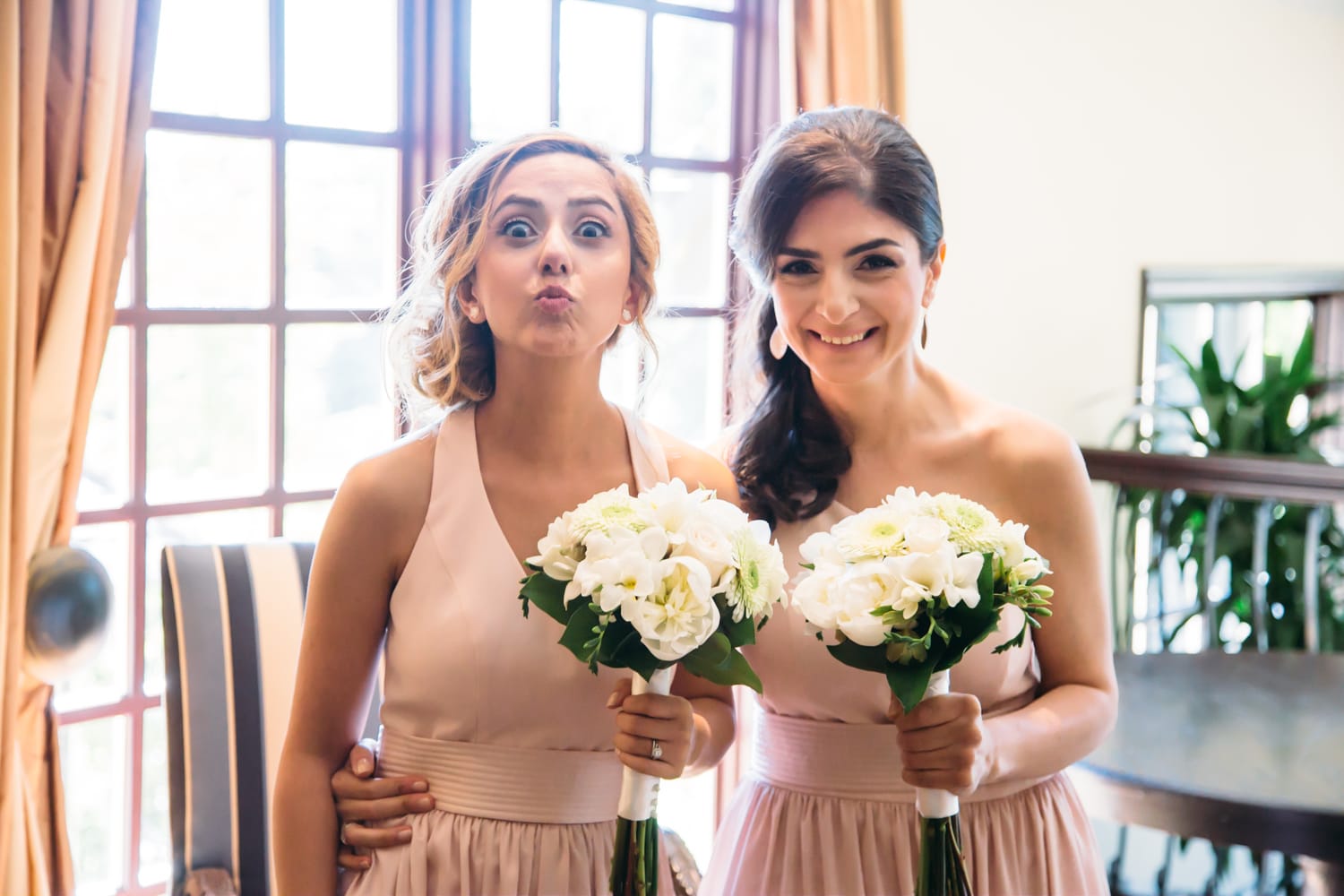 Vesta and Chris weddings story frame 8: A West Vancouver wedding at Capilano Golf and Country Club, with Iranian and Scottish family details, formal club atmosphere, dresses and kilts..
