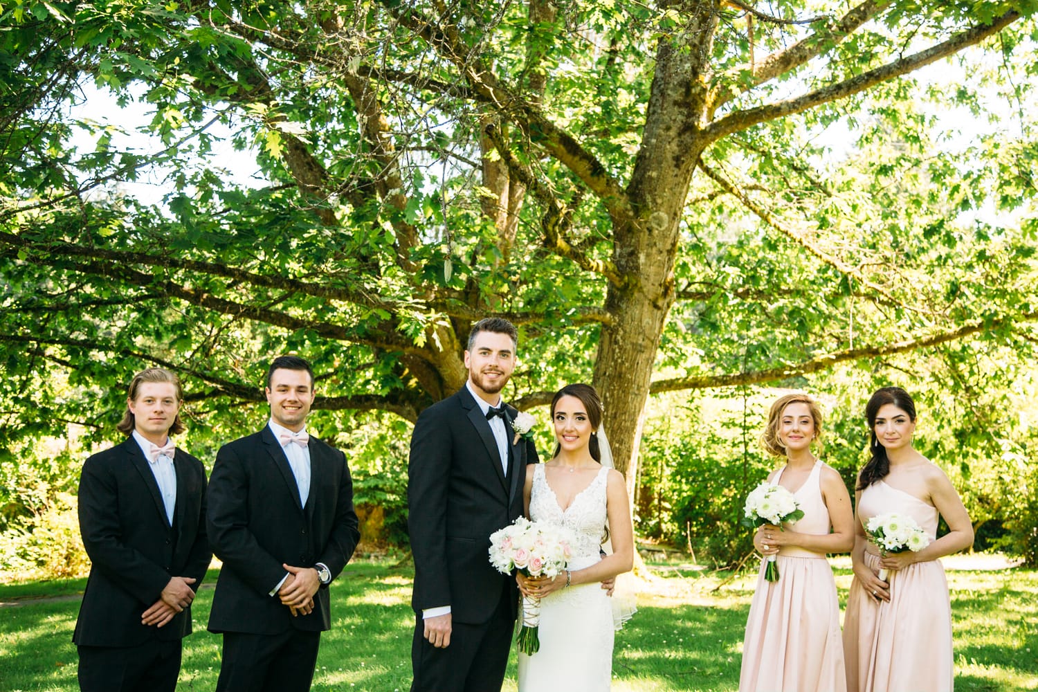 Vesta and Chris weddings story frame 9: A West Vancouver wedding at Capilano Golf and Country Club, with Iranian and Scottish family details, formal club atmosphere, dresses and kilts..