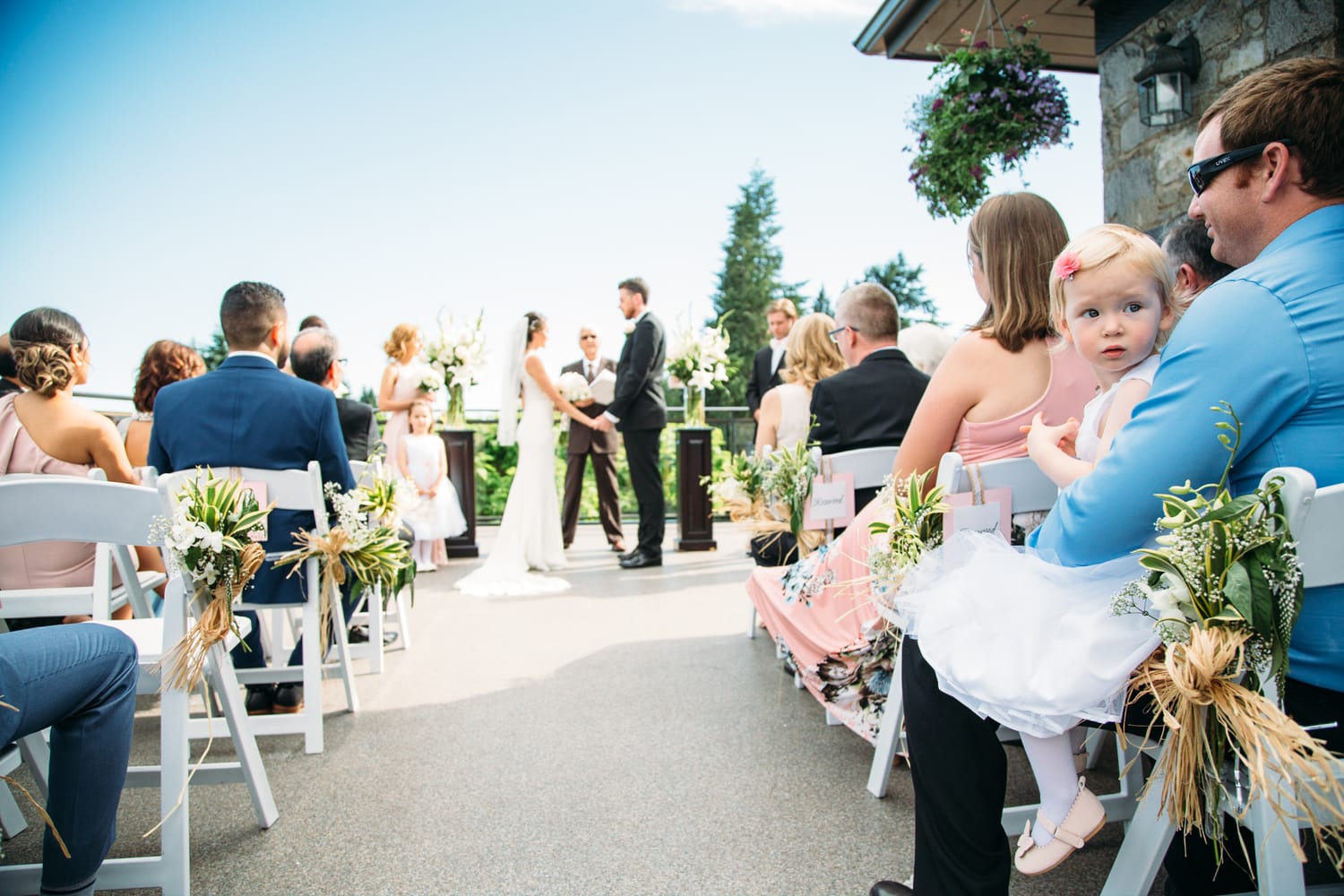 Vesta and Chris weddings story frame 21: A West Vancouver wedding at Capilano Golf and Country Club, with Iranian and Scottish family details, formal club atmosphere, dresses and kilts..